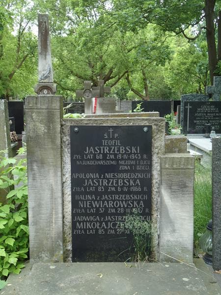 Zdjęcie grobu Apolonia Jastrzębska (2)
