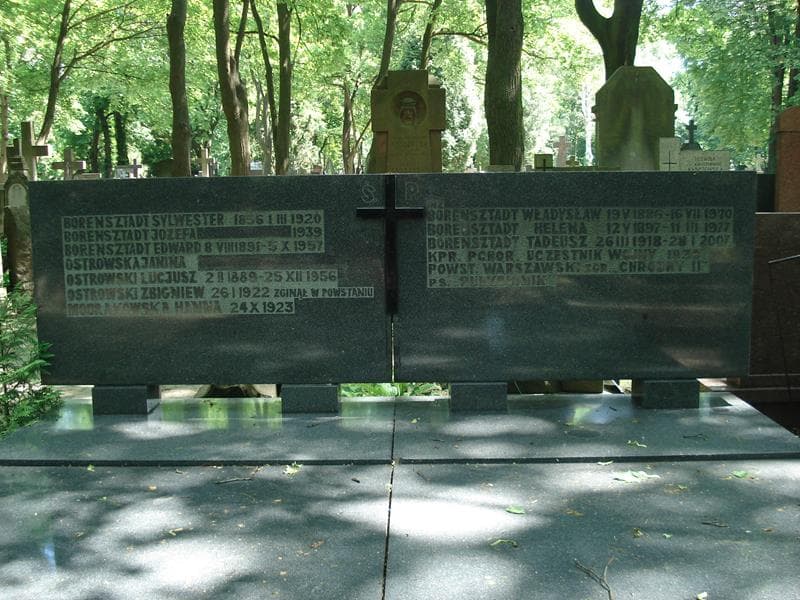 Zdjęcie grobu Sylwester Borensztadt (2)