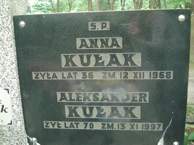 Zdjęcie grobu Marek Kułak (2)