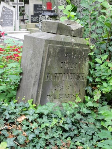 Zdjęcie grobu Emilja Bartolewska (2)
