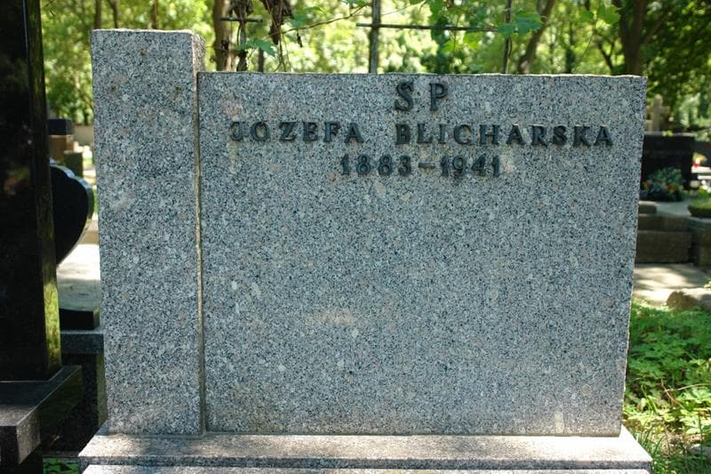 Zdjęcie grobu Józefa Blicharska (2)