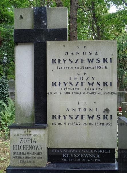 Zdjęcie grobu Antoni Kłyszewski (2)