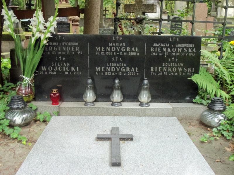 Zdjęcie grobu Stanisława Bergunder (2)