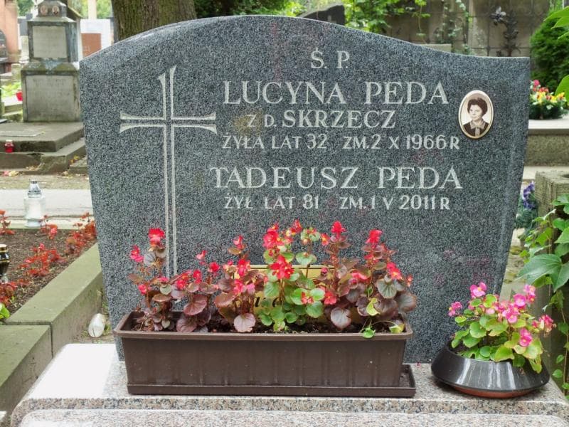 Zdjęcie grobu Lucyna Peda (2)