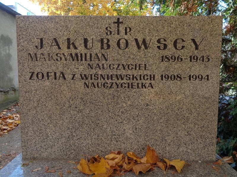 Zdjęcie grobu Zofia Jakubowska (2)