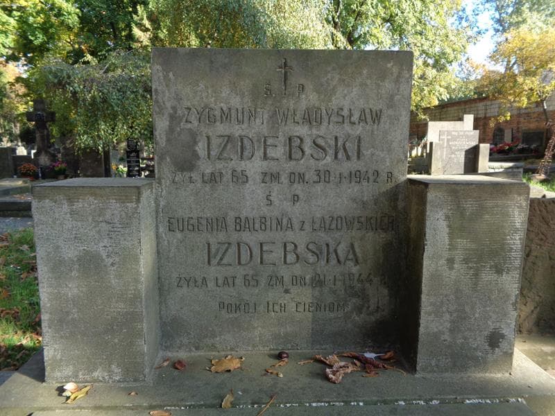 Zdjęcie grobu Zygmunt Władysław Izdebski (2)