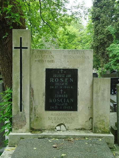 Zdjęcie grobu Cecylja Hurkowska (2)