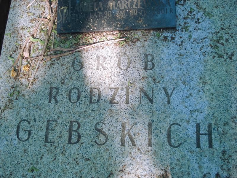 Zdjęcie grobu Leonard Gębski (1)
