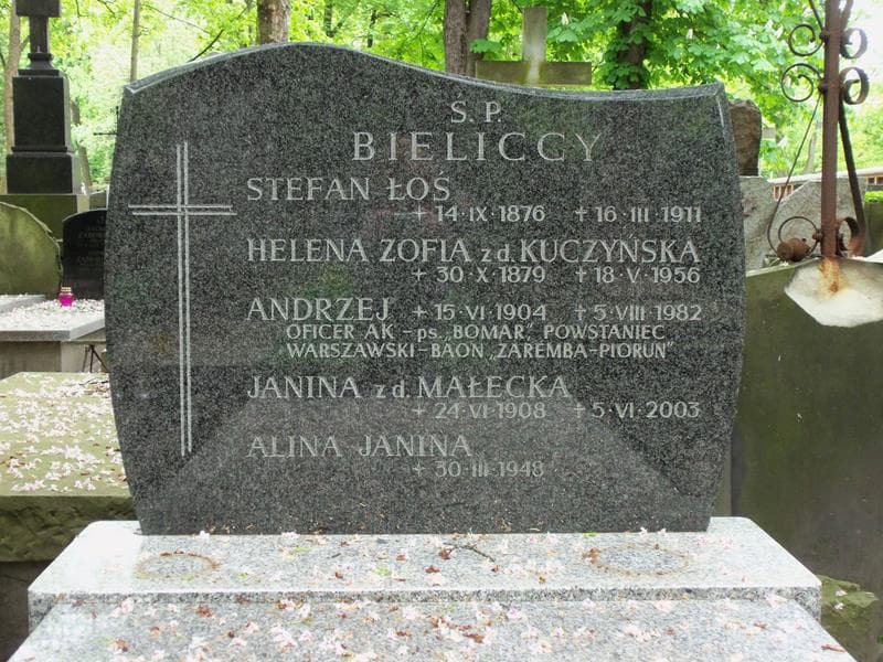 Zdjęcie grobu Helena Zofia Bielicka (2)