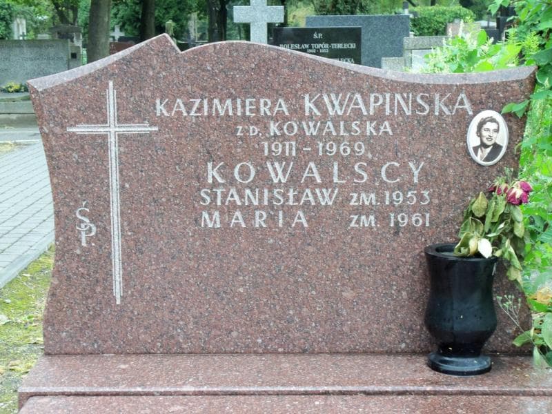 Zdjęcie grobu Kazimiera Kwapińska (2)