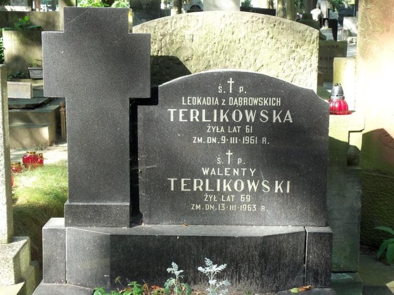 Zdjęcie grobu Leokadia Terlikowska (2)