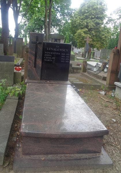Zdjęcie grobu Wincentyna Ufnalewska (1)