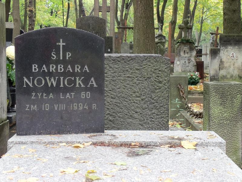 Zdjęcie grobu Barbara Nowicka (2)