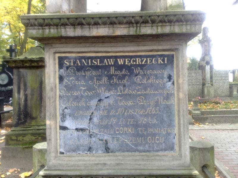 Zdjęcie grobu Stanisław Węgrzecki (2)