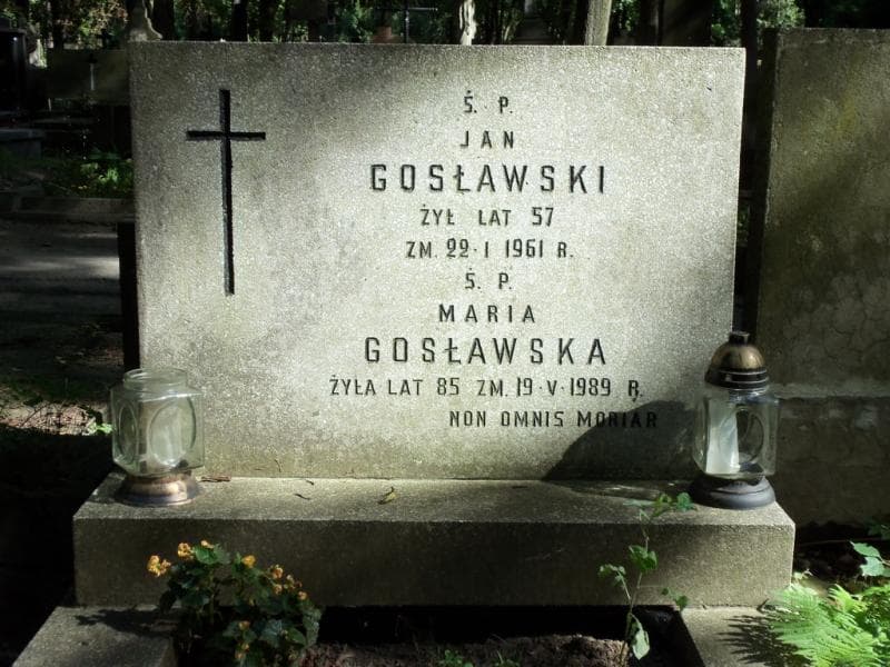 Zdjęcie grobu Maria Gosławska (2)