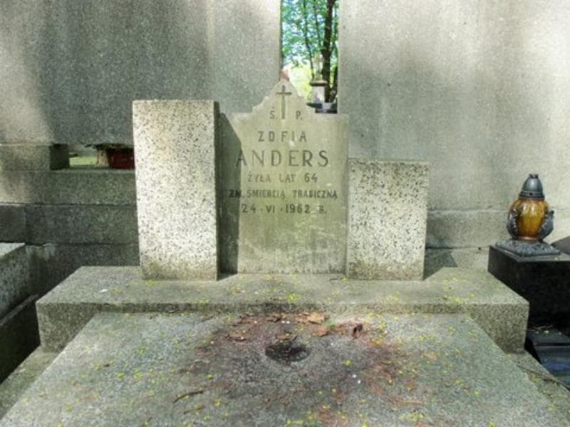 Zdjęcie grobu Zofia Anders (2)