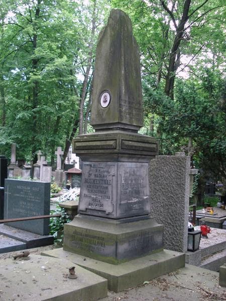Zdjęcie grobu Antoni Blumenthal (2)