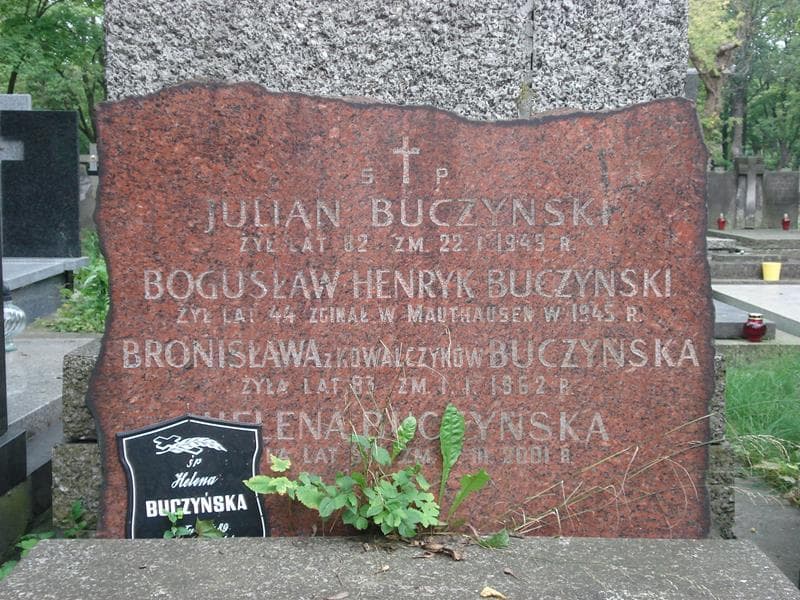 Zdjęcie grobu Bronisława Buczyńska (2)