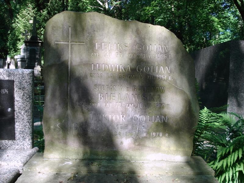 Zdjęcie grobu Feliks Golian (2)