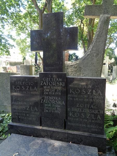Zdjęcie grobu Henryka Zatorska (2)