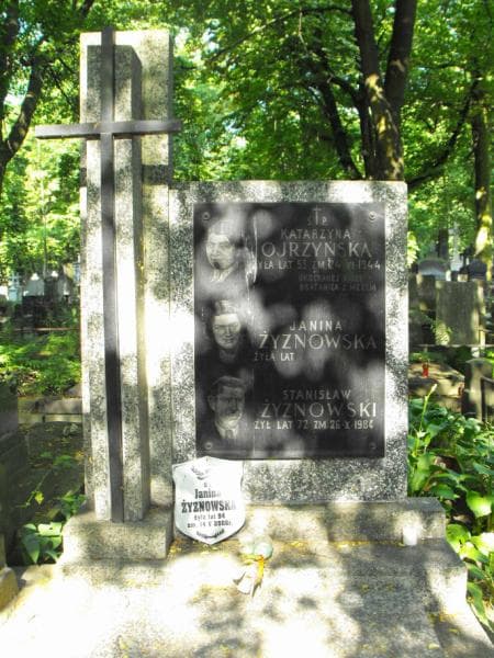 Zdjęcie grobu Janina Żyznowska (2)