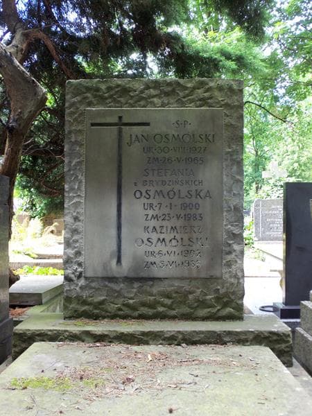 Zdjęcie grobu Jan Osmólski (2)