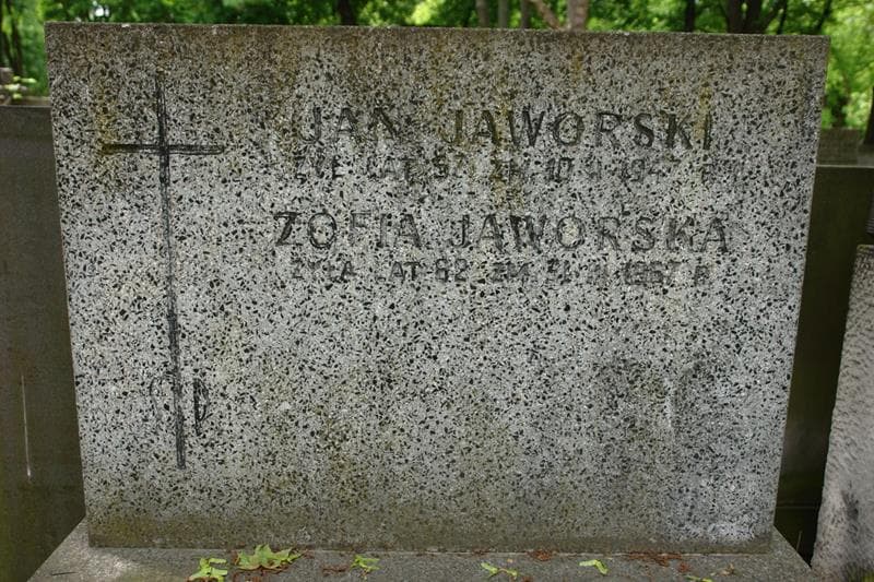 Zdjęcie grobu Jan Jaworski (2)