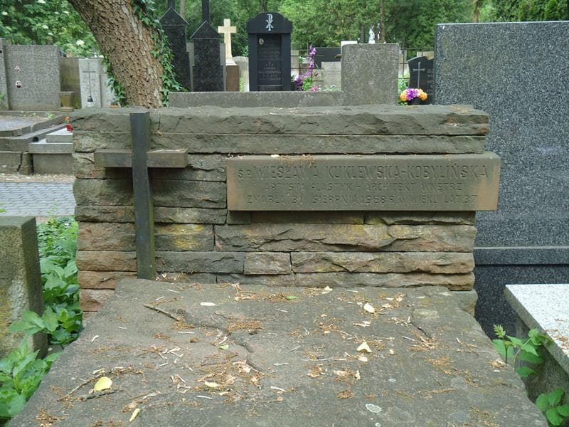 Zdjęcie grobu Wiesława Kuklewska-Kobylińska (2)