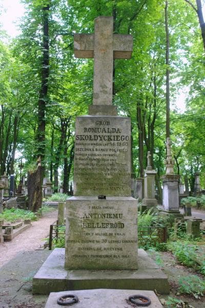 Zdjęcie grobu Franciszek De Bellefroid (2)