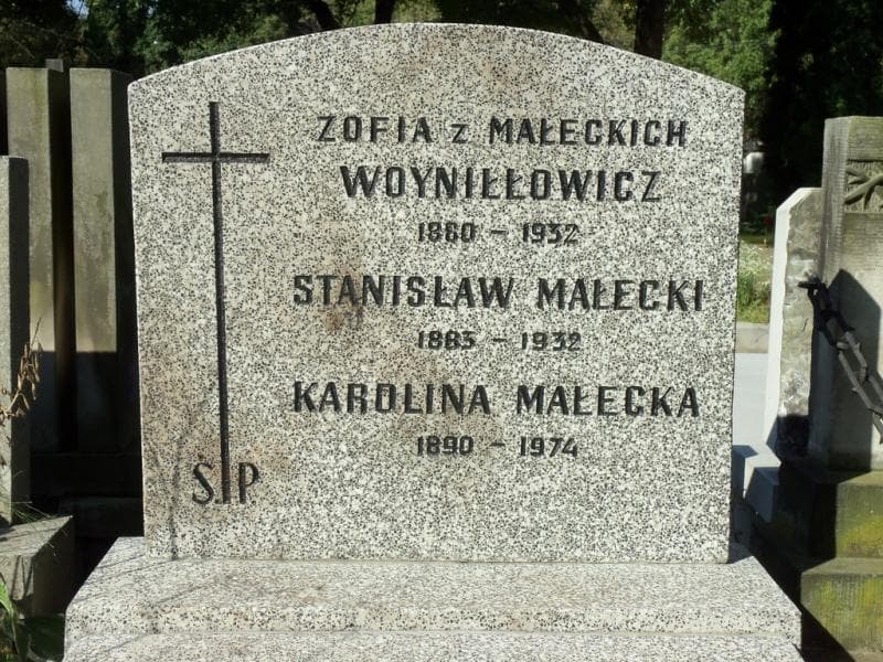 Zdjęcie grobu Zofia Woyniłłowicz (1)