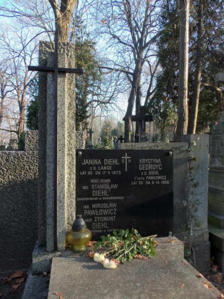 Zdjęcie grobu Zygmunt Diehl (2)