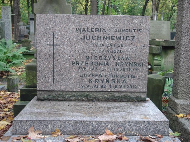 Zdjęcie grobu Józefa Kryńska (2)