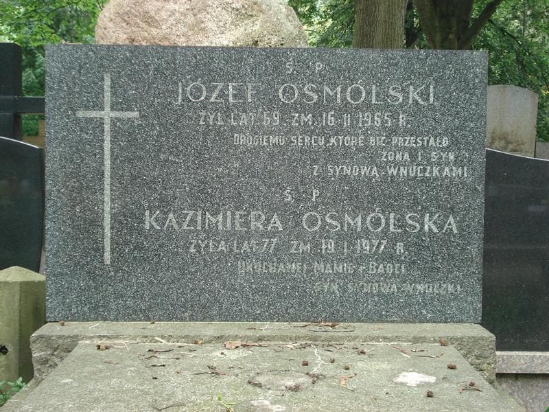 Zdjęcie grobu Józef Osmólski (2)
