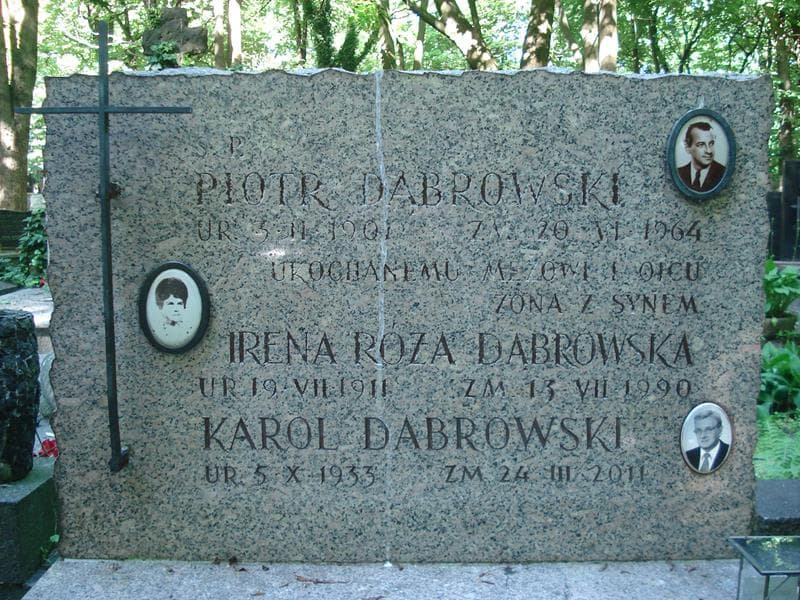 Zdjęcie grobu Karol Dąbrowski (1)