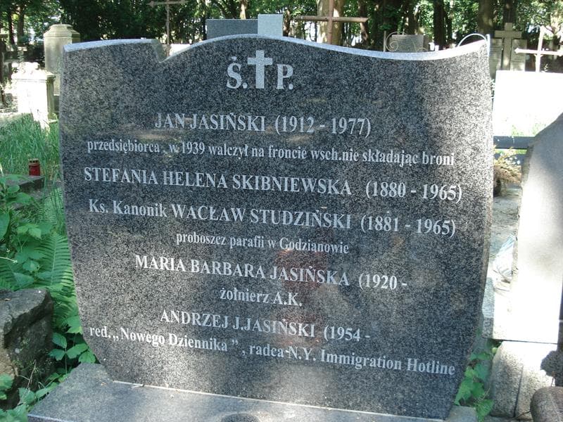 Zdjęcie grobu Wacław Studziński (1)