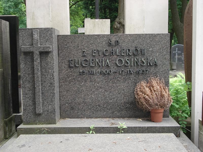 Zdjęcie grobu Eugenia Osińska (1)