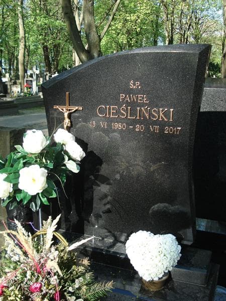 Zdjęcie grobu Paweł Cieśliński (1)