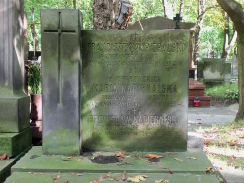 Zdjęcie grobu Maria Napieralska (2)