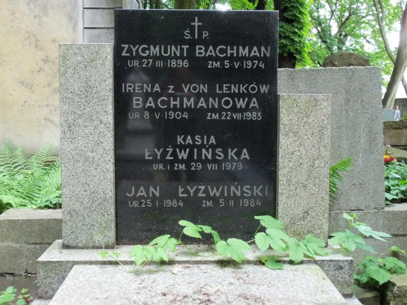 Zdjęcie grobu Zygmunt Bachman (2)