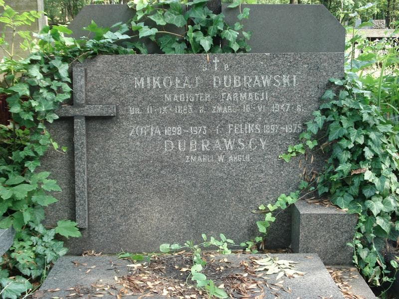 Zdjęcie grobu Feliks Dubrawski (2)