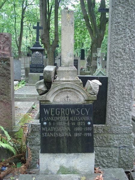 Zdjęcie grobu Aleksandra Węgrowska (2)