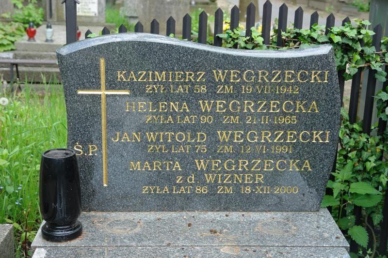 Zdjęcie grobu Jan Witold Węgrzecki (2)
