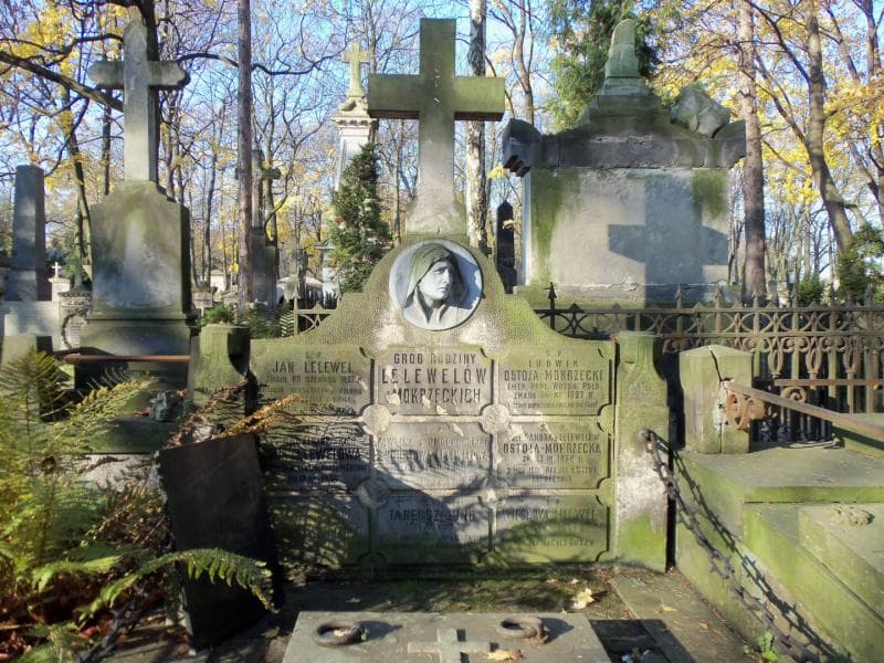 Zdjęcie grobu Wiesława Lelewel (2)