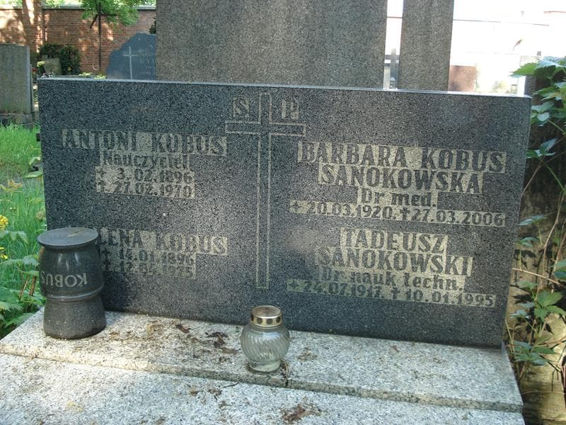 Zdjęcie grobu Antoni Kobus (1)