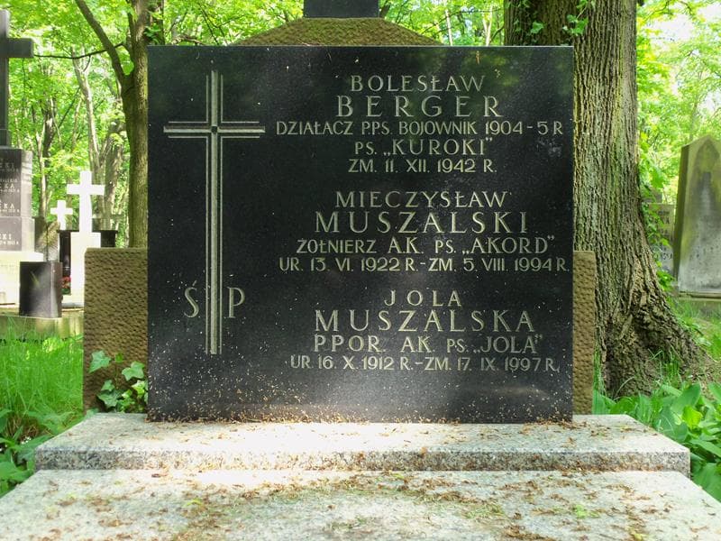 Zdjęcie grobu Bolesław Berger (2)