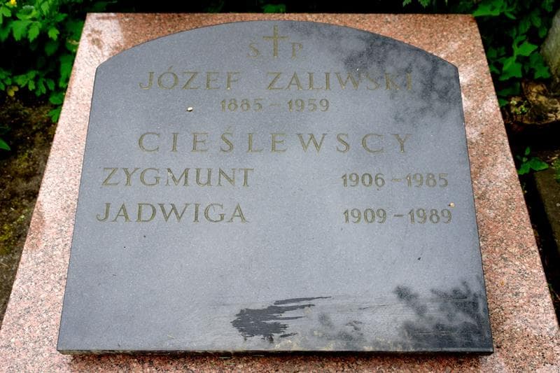 Zdjęcie grobu Zygmunt Cieślewski (2)