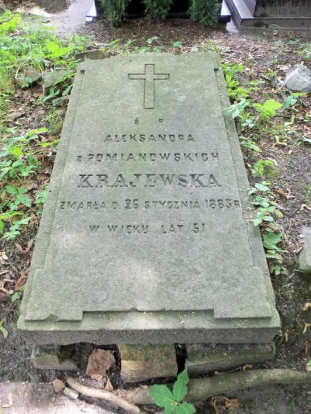 Zdjęcie grobu Aleksandra Krajewska (2)
