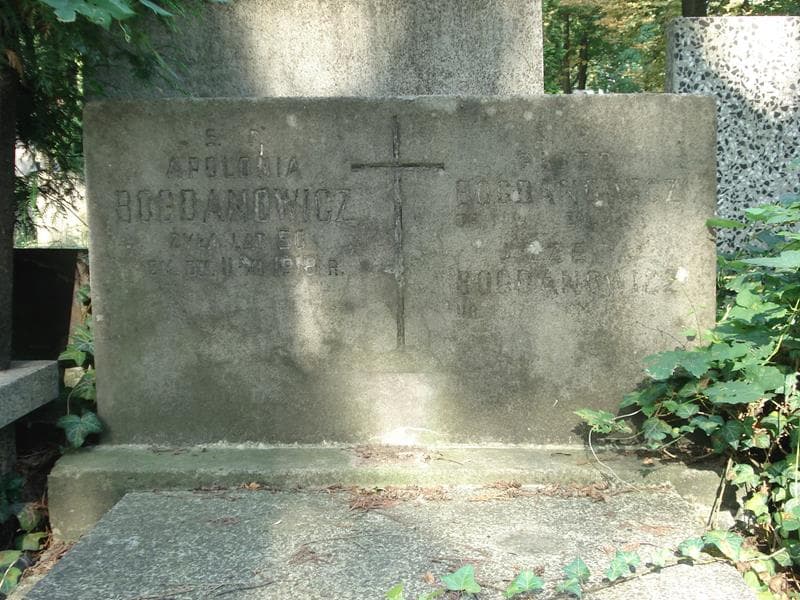 Zdjęcie grobu Apolonia Bogdanowicz (1)