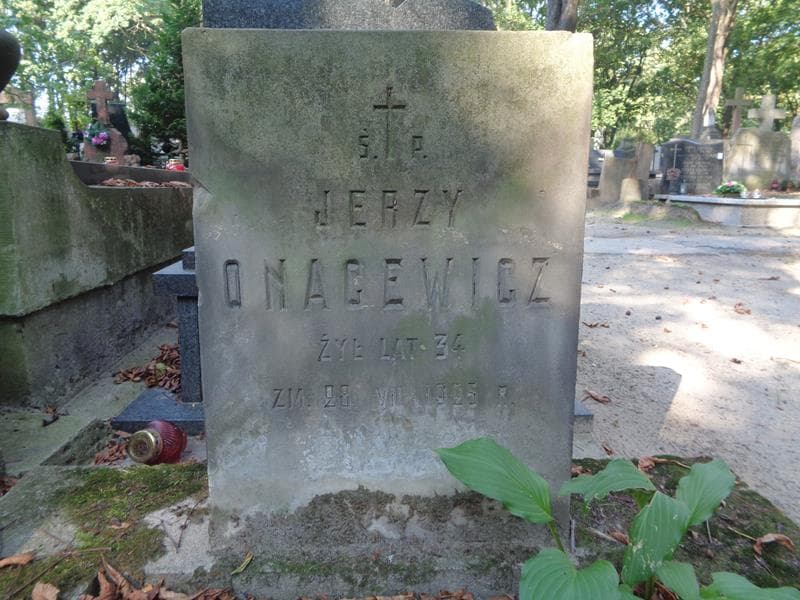Zdjęcie grobu Jerzy Onacewicz (2)