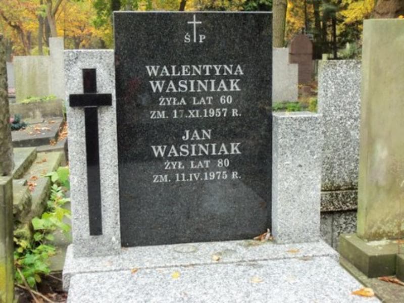 Zdjęcie grobu Walentyna Wasiniak (2)
